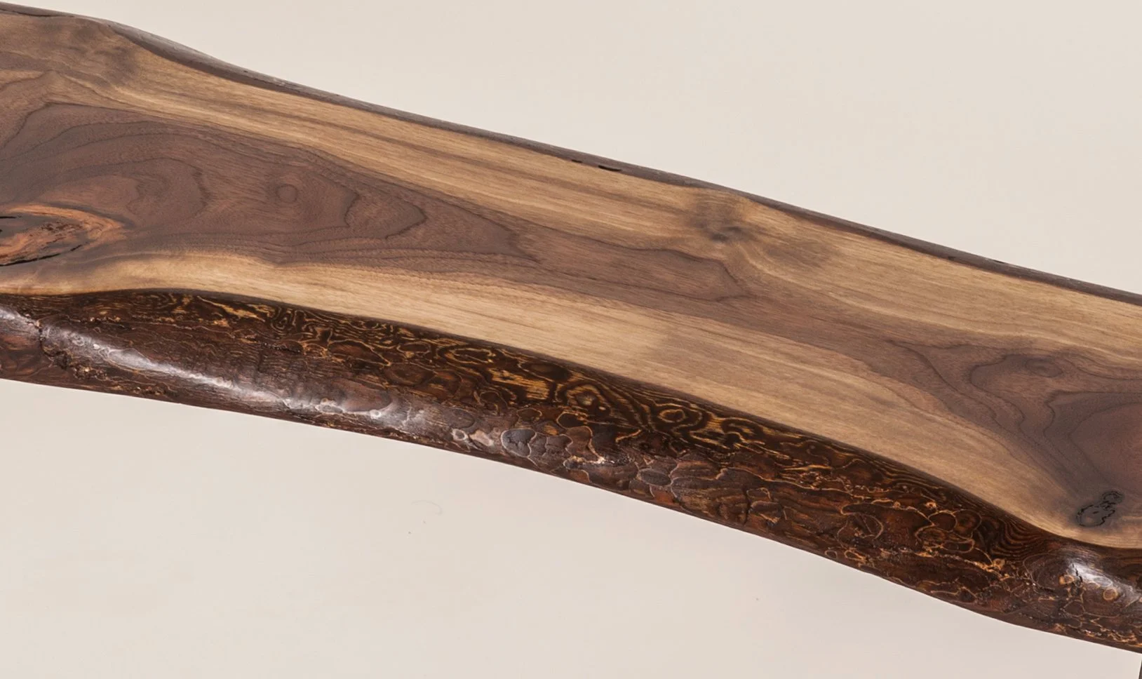 Live Edge Walnut Bench