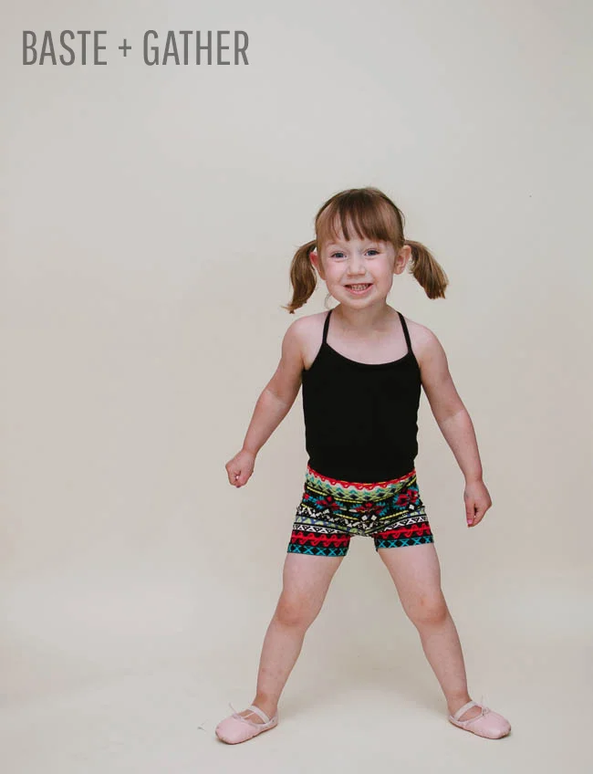 Summer Shorties | Free Sewing Pattern by Selvage Designs for BASTE + GATHER