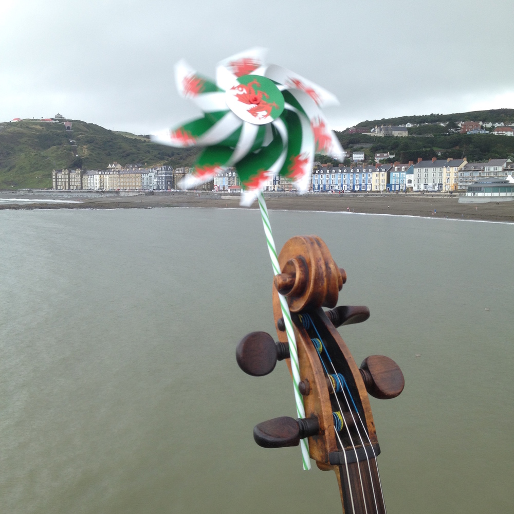 End of Aberystwyth Pier