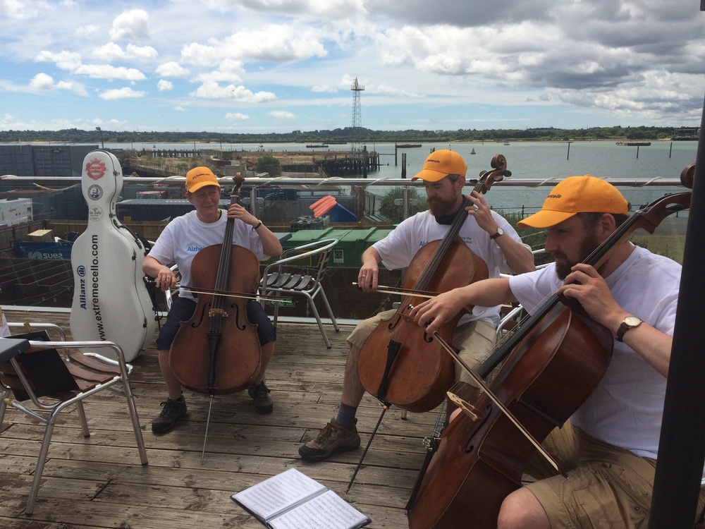 Playing at the Gatehouse Grill, Southampton Pier