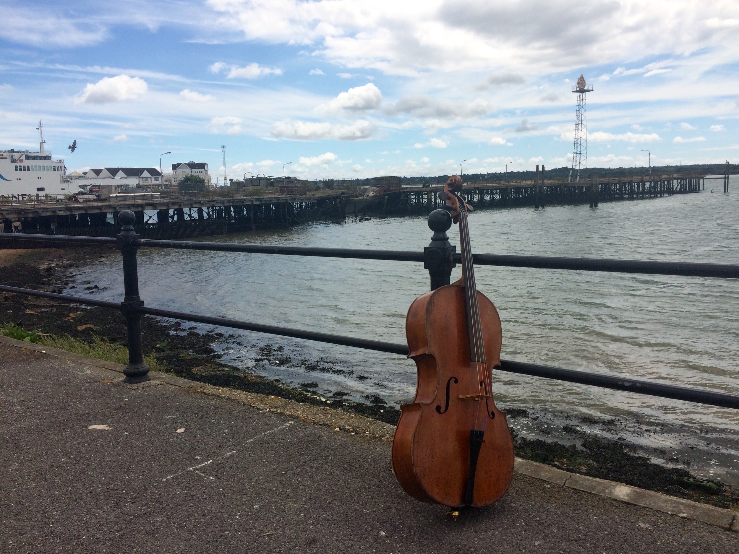 Southampton's derelict pier
