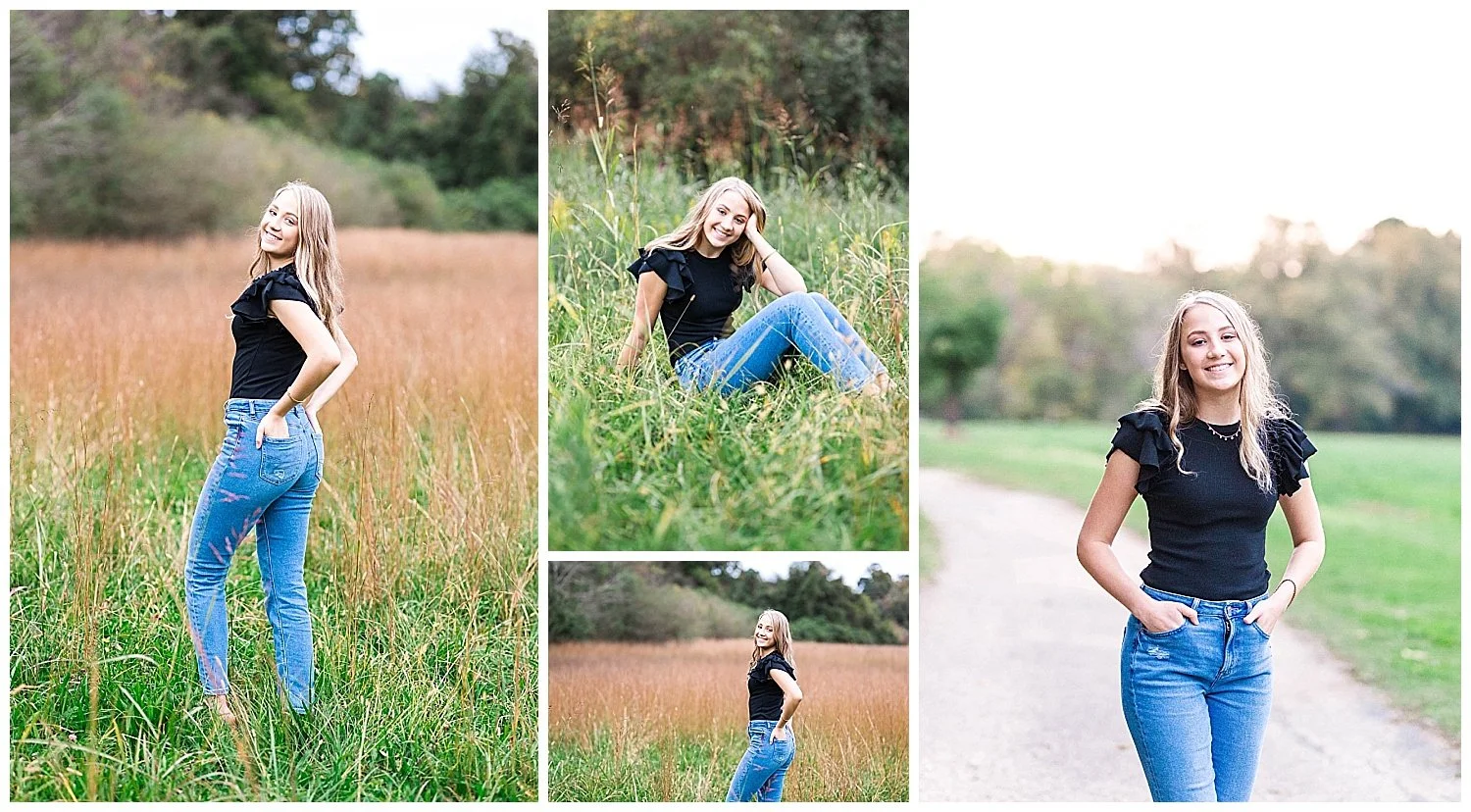 fall senior photos in Cleveland, TN at Fletcher Park