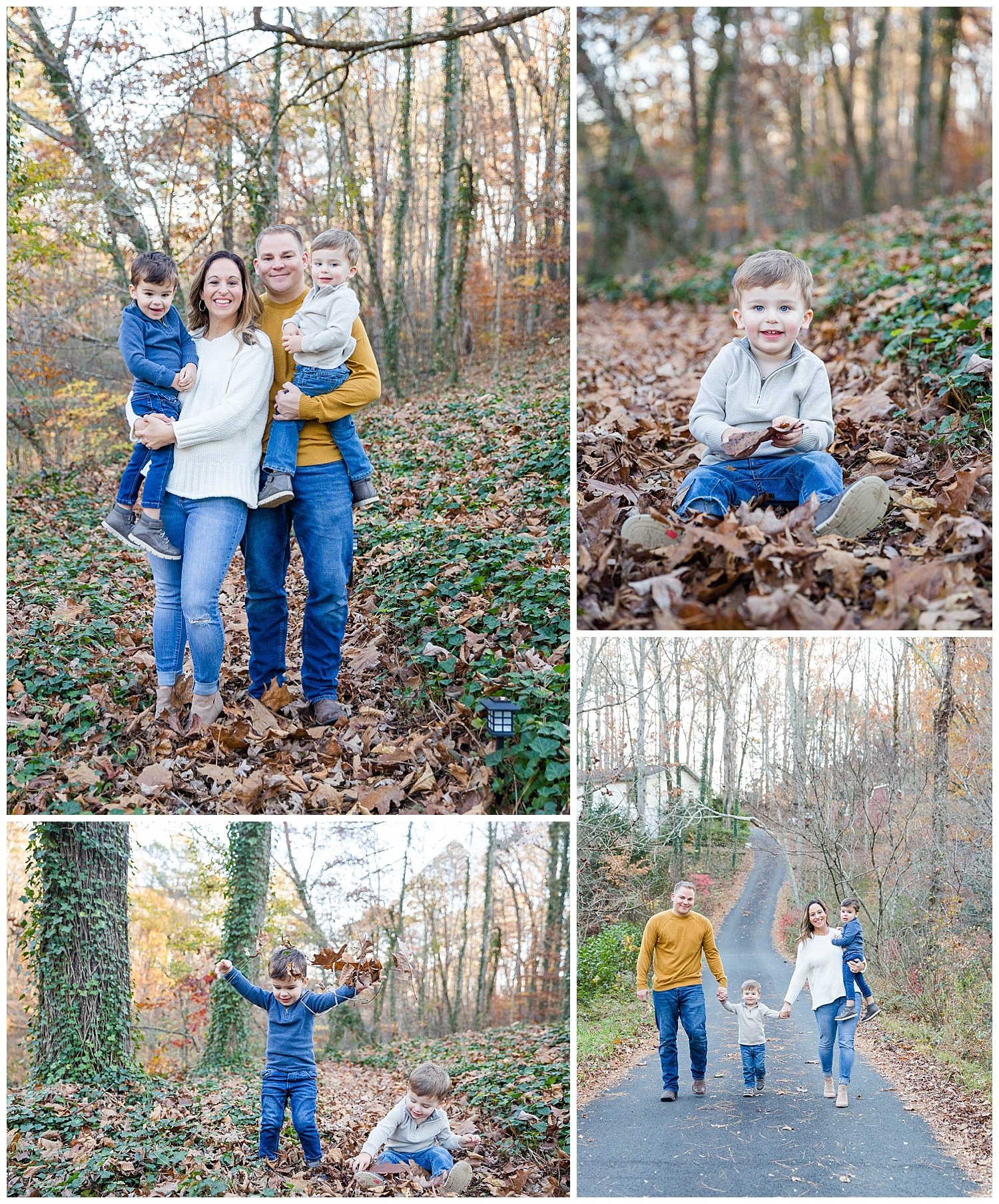 extended family session in north georgia
