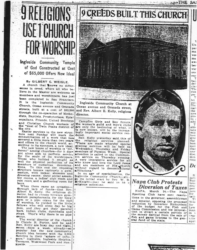 SF Examiner Article - 1923