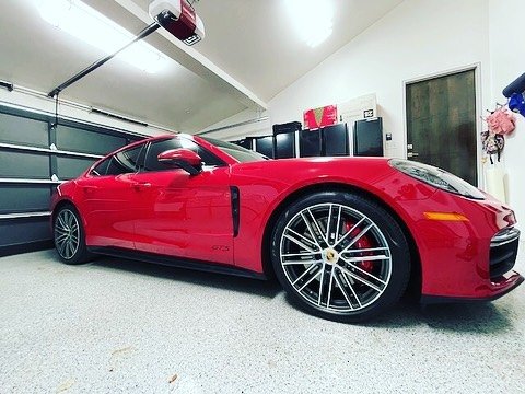 Porsche Panamera GTS. Wheel Powder Coat. 2 Day Project Duration. All Calibrations In-House. @porsche @porscheusa #porschemoment #porschelife #porsche #photooftheday #masterautocraft