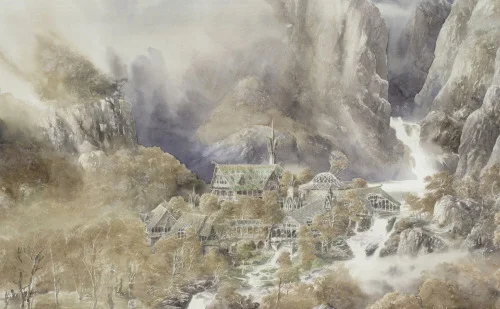 Rivendell by Alan Lee