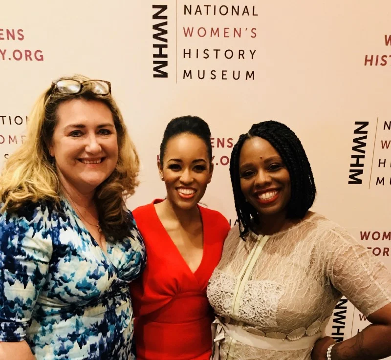 Me, Actress Dawn Lyne-Gardner and Activist Patrisse Cullors