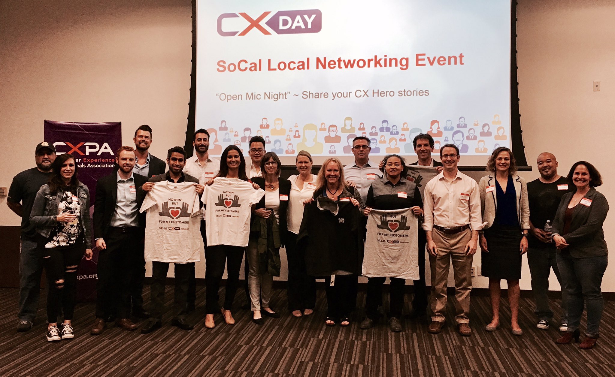 Mohammed Almokhem celebrating CXday with CXPA in Los Angeles