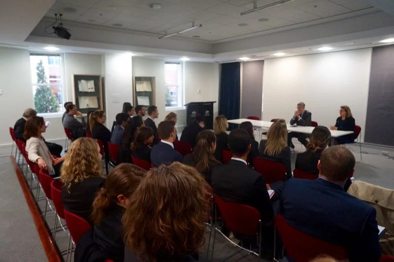 Our Semester Two 2016 delegates listening to Mr. McDonald discuss the Sustainable Development Goals.