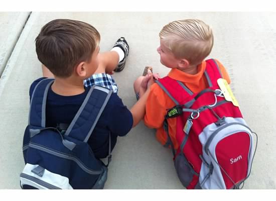 E and S holding hands before school.jpeg