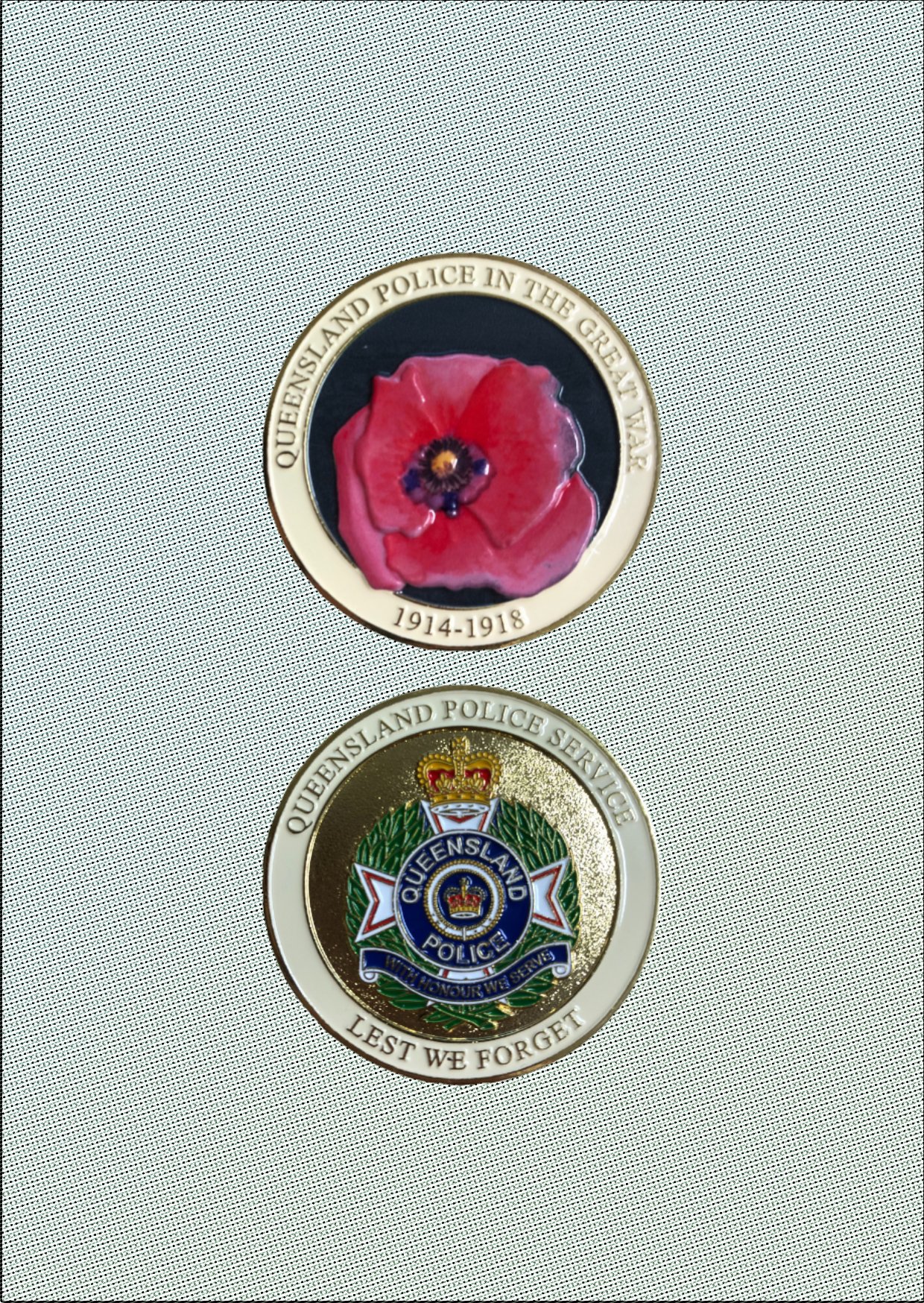 QPS Commemorative Challenge Coin