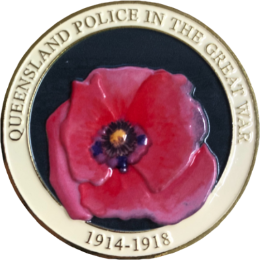 QP in the Great War Challenge Coin