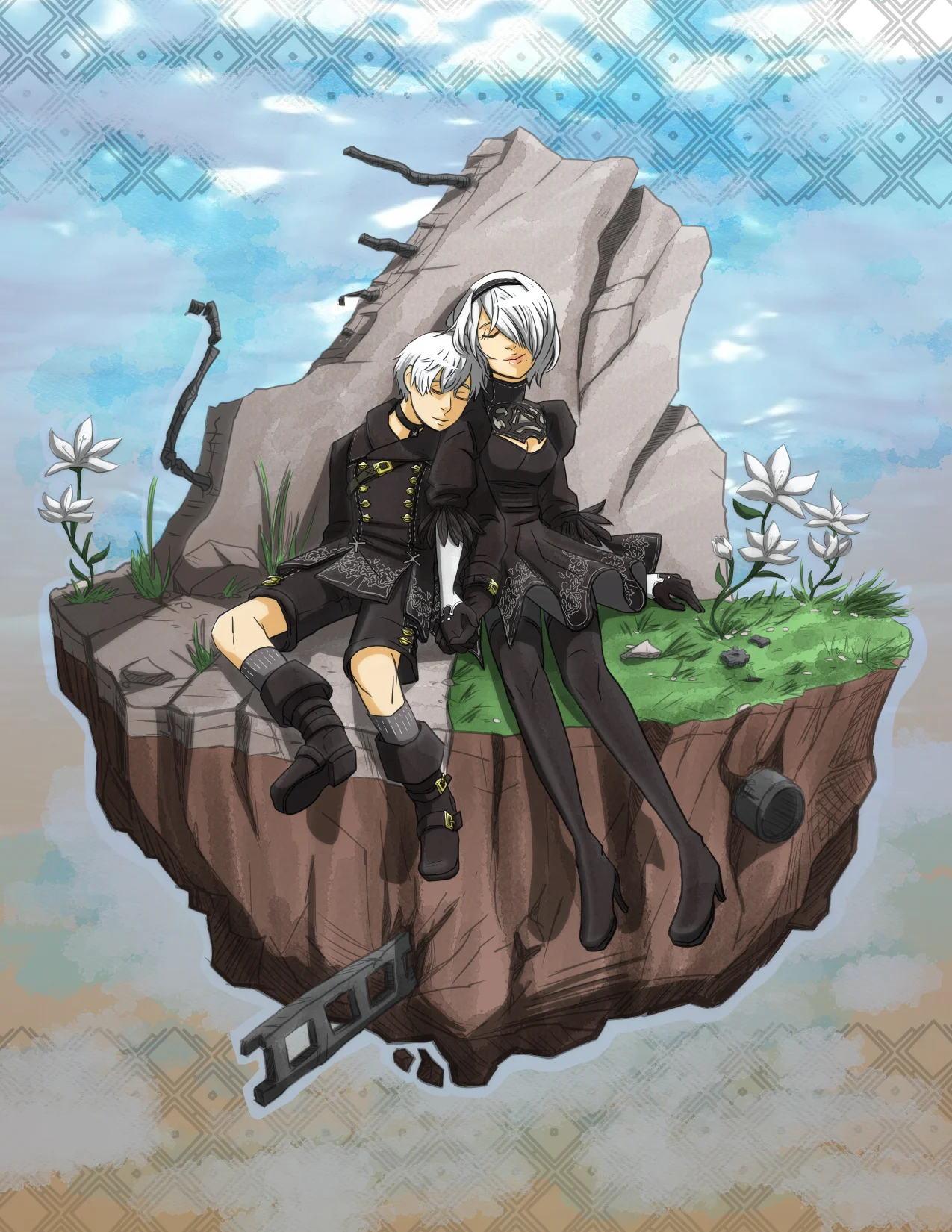 2B 9S sleep postcard web.jpg