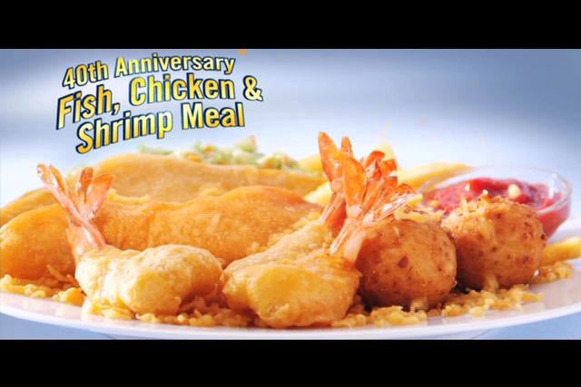 Long John Silvers "Anniversary" TV spot