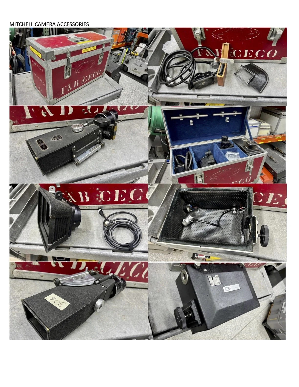 MITCHELL Accessory case with contents