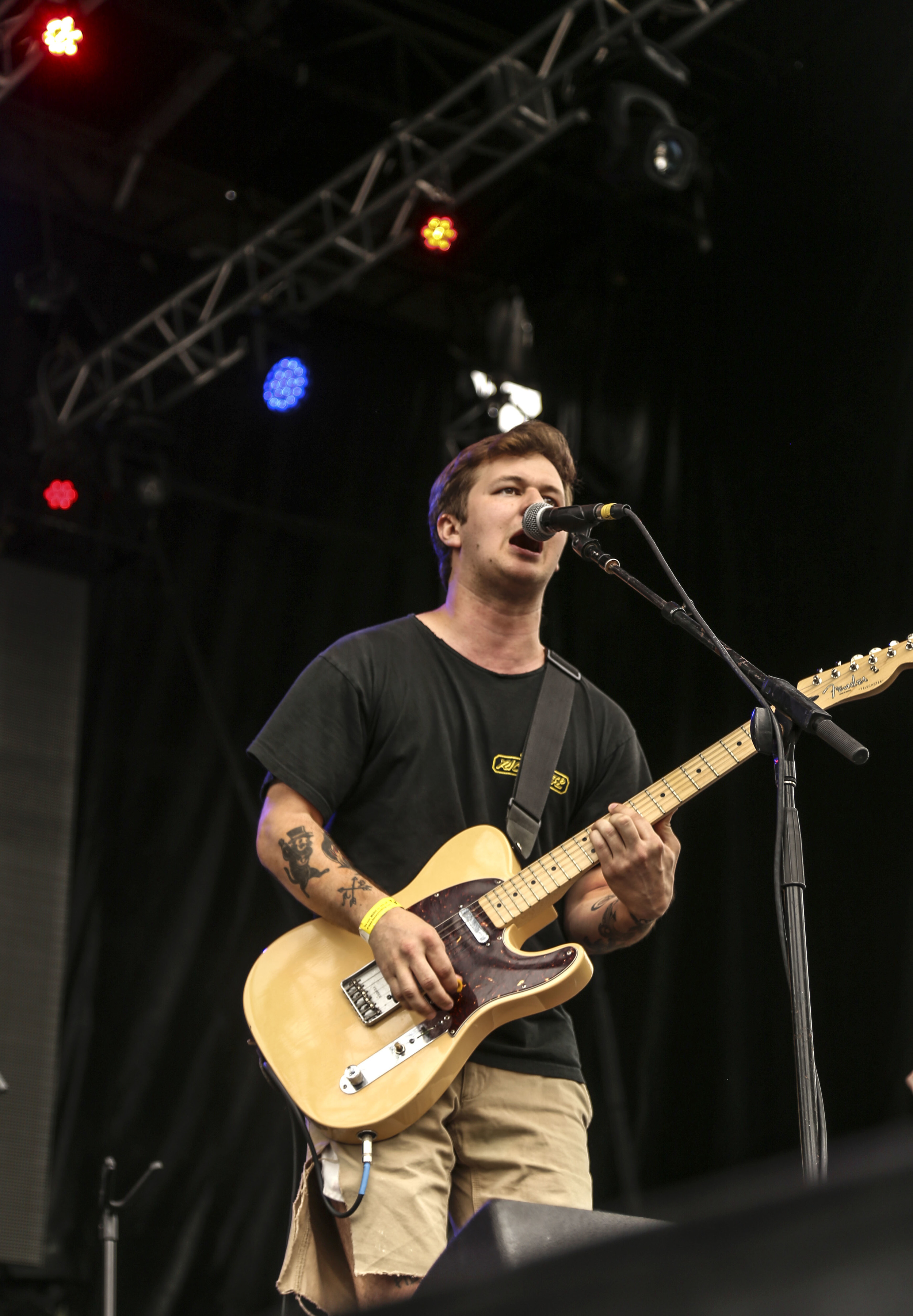 Lead Singer Mikey Carnevale. Photo By: Julia Maltz