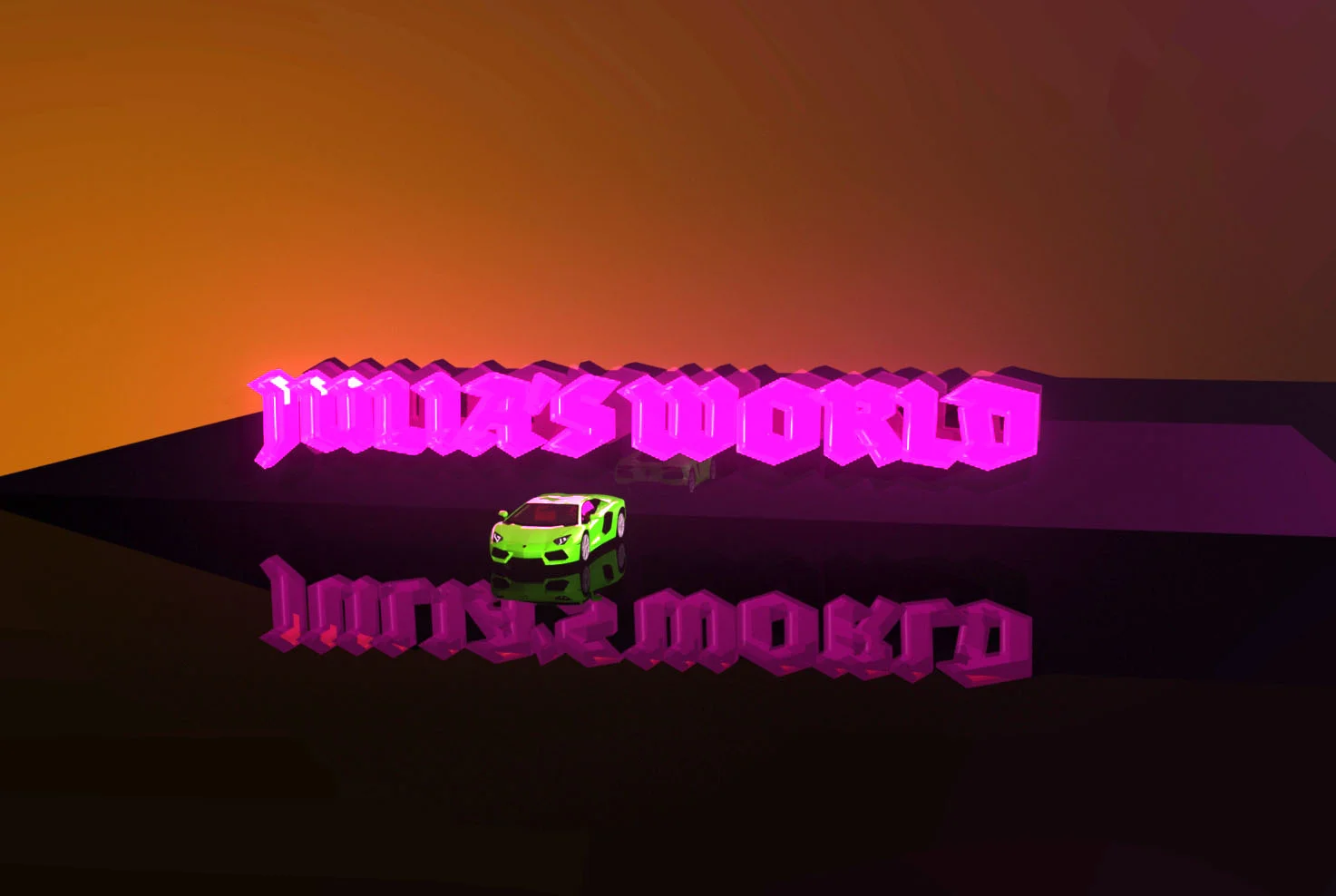 3D Model "Julia's World"
