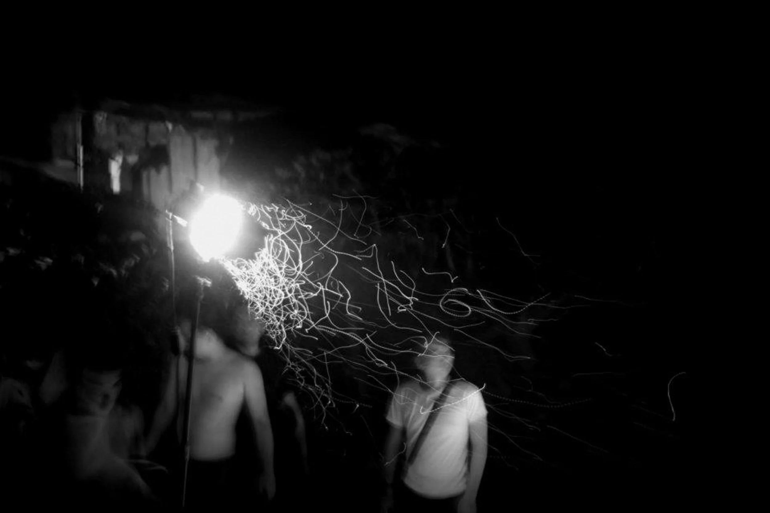 Production still from Lukas the Strange (Photograph by Oscar Nava)