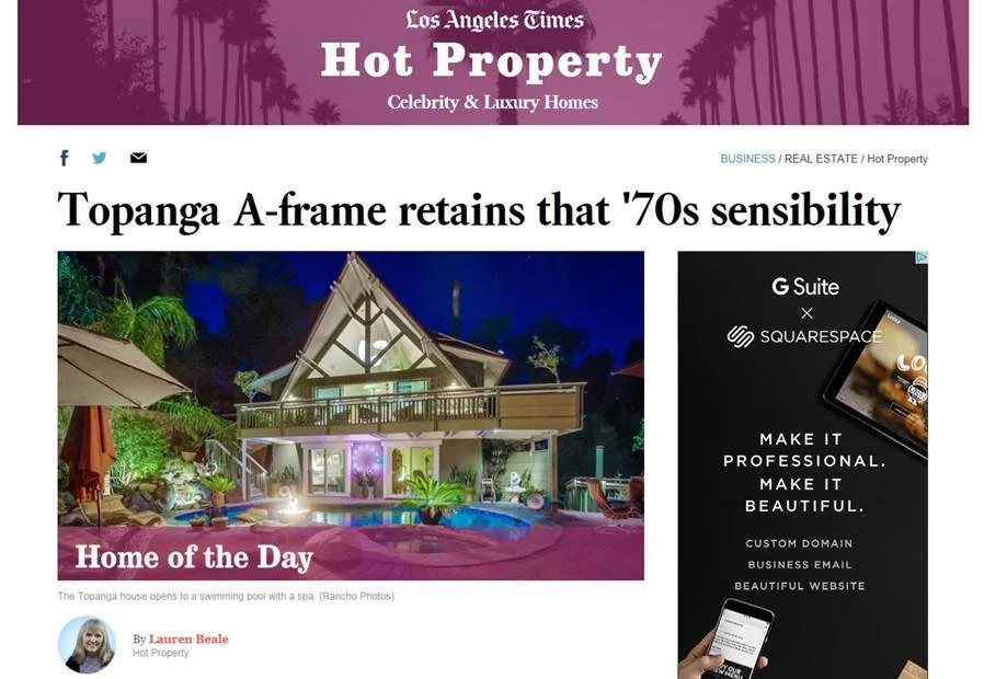 The Topanga house opens to a swimming pool with a spa. (Rancho Photos) Lauren Beale Hot Property November 23, 2016 7:05am