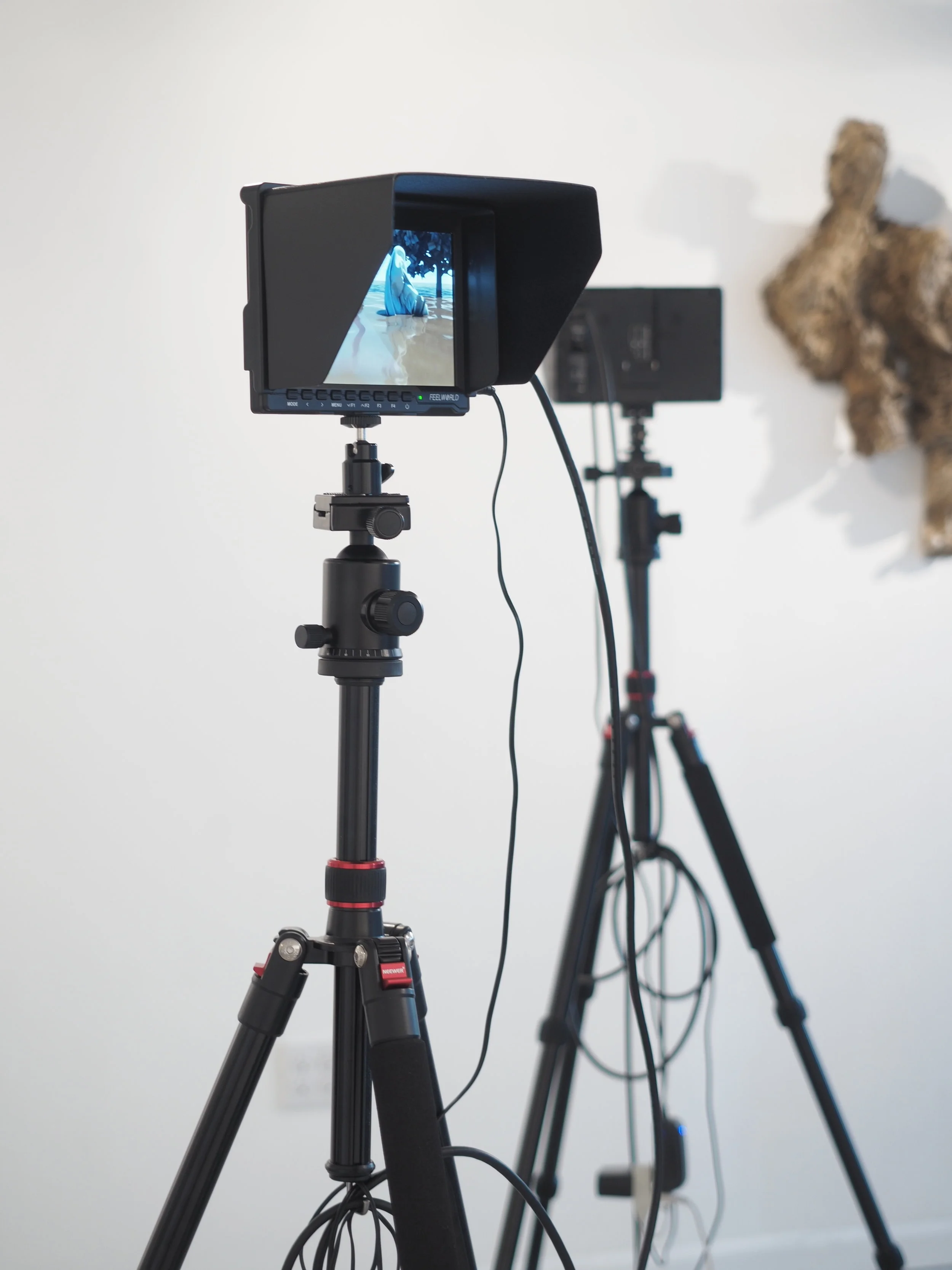 Ghosts (of Concordia) Installed at Lens Gallery (Boston)