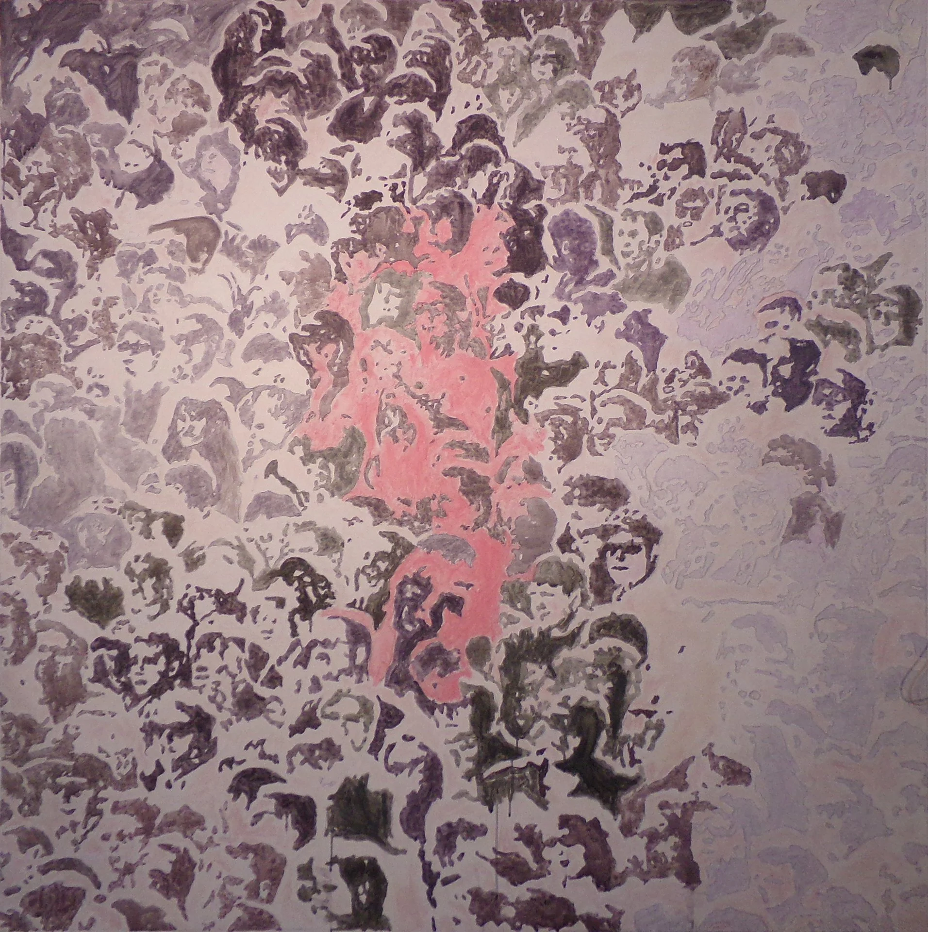  acrylic on canvas, 59”x60”, 2025 