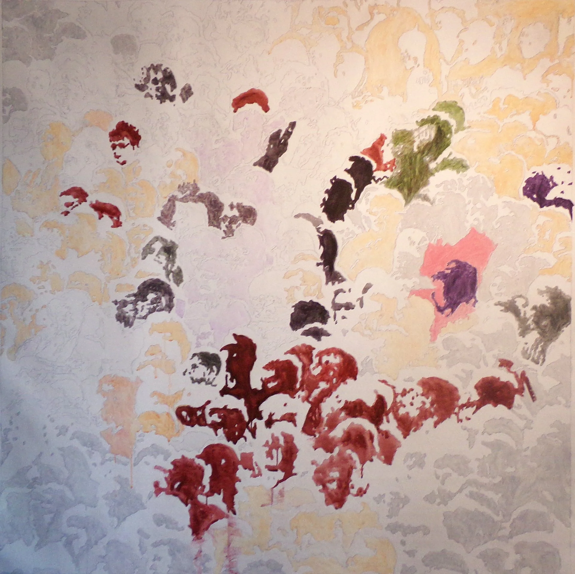  acrylic on canvas, 59”x60”, 2025 