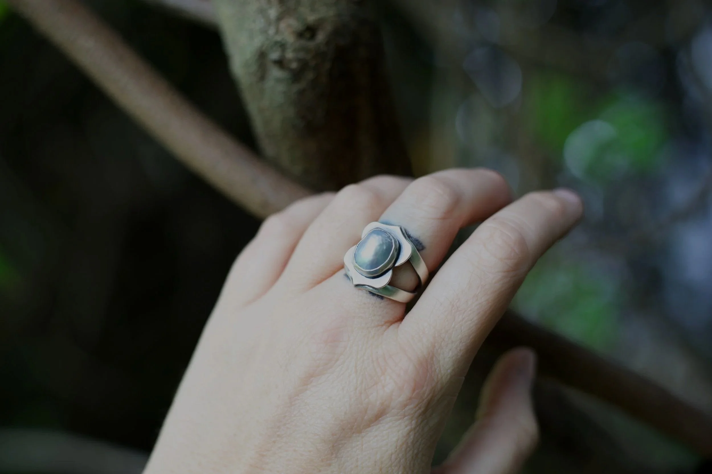 Gray Waters || Ring || SIZE 6.75 — Ruthless Fabrication