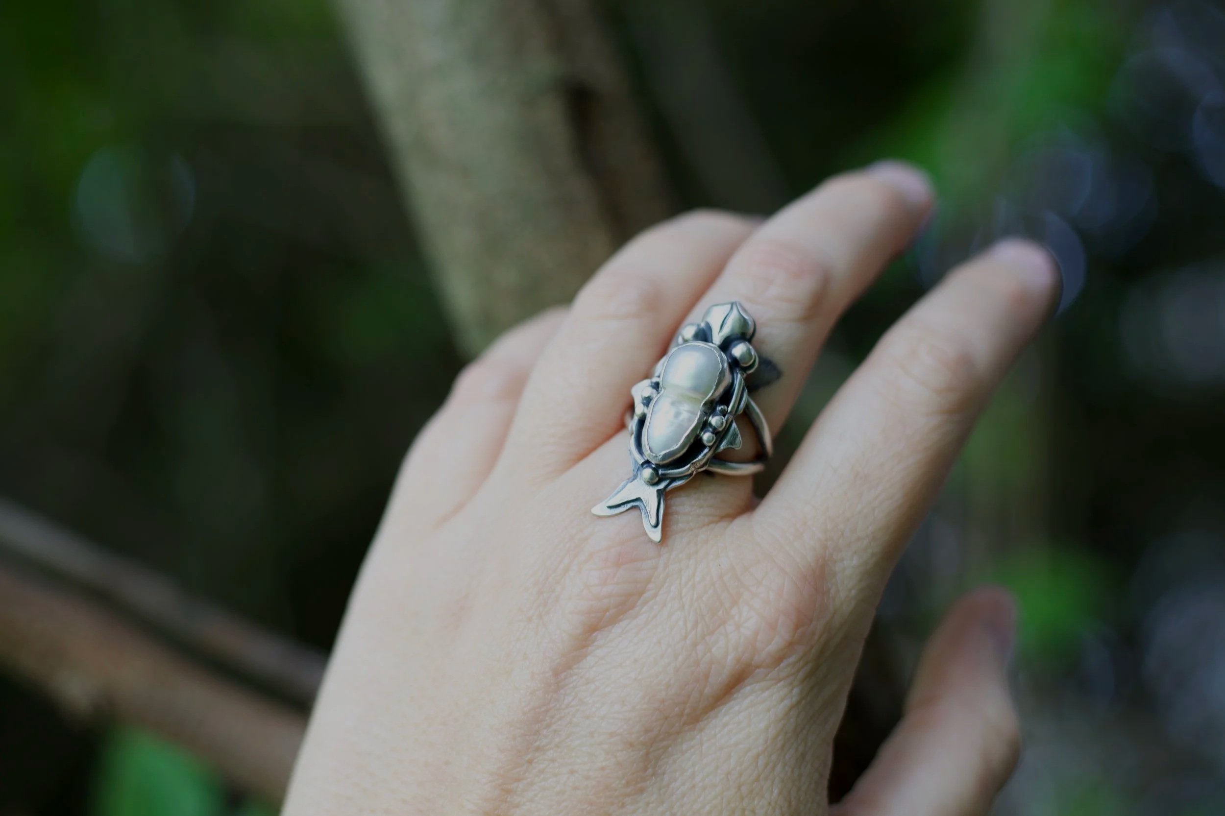 Mystical Fish || Ring || SIZE 6 — Ruthless Fabrication