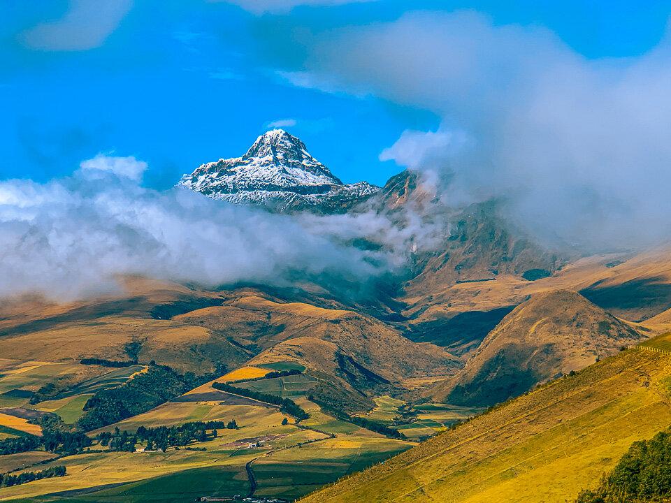 Ecuador Climbing and Hiking, "El Corazon" moderate (rock scramble), (3,700-4,788 m)