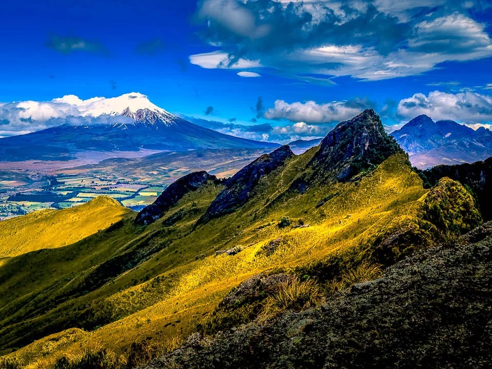 Ecuador Climbing & Hiking, "Top of Pasochoa"
