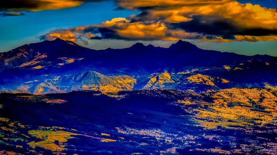 Ecuador Climbing & Hiking, "North West View"