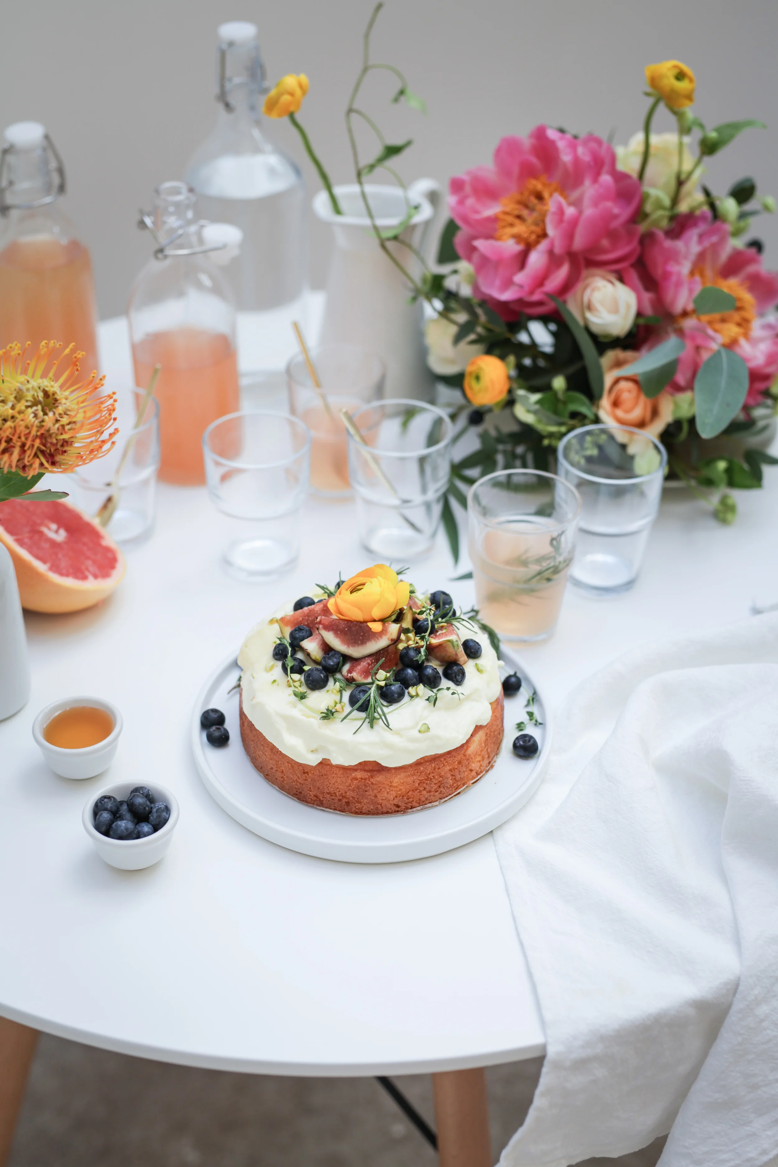 Summer backyard gathering 