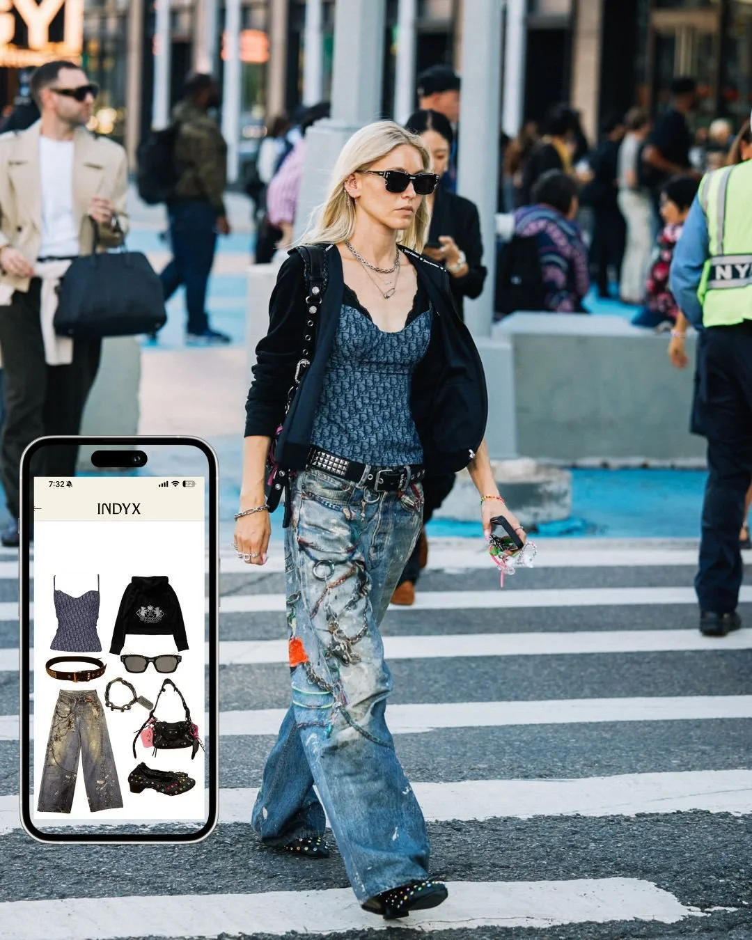 i finally got the clueless 💕 closet i have always dreamed of, thanks to @myindyx &mdash; a digital closet platform that puts organization, curation and connection to stylists and friends all in one place. as of today i have catalogued 99% of my👖war