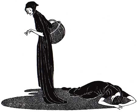 Illustration by Jennie Harbour for   My Book of Favourite Fairy Tales  , 1921
