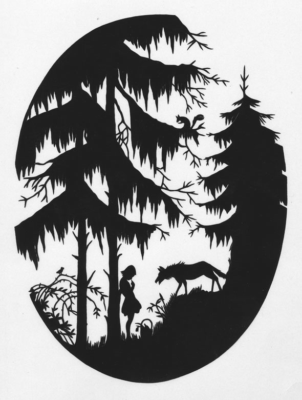 Papercut by Richard D. Sheaff