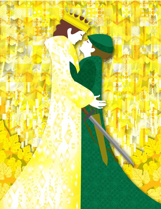 Illustration from The Twelve Huntsmen by Birgit Amadori