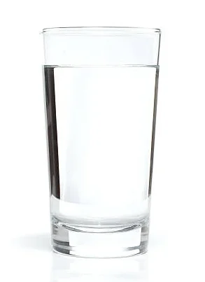 Option A: pumped through a water filter with 2 drops of bleach added for sterility