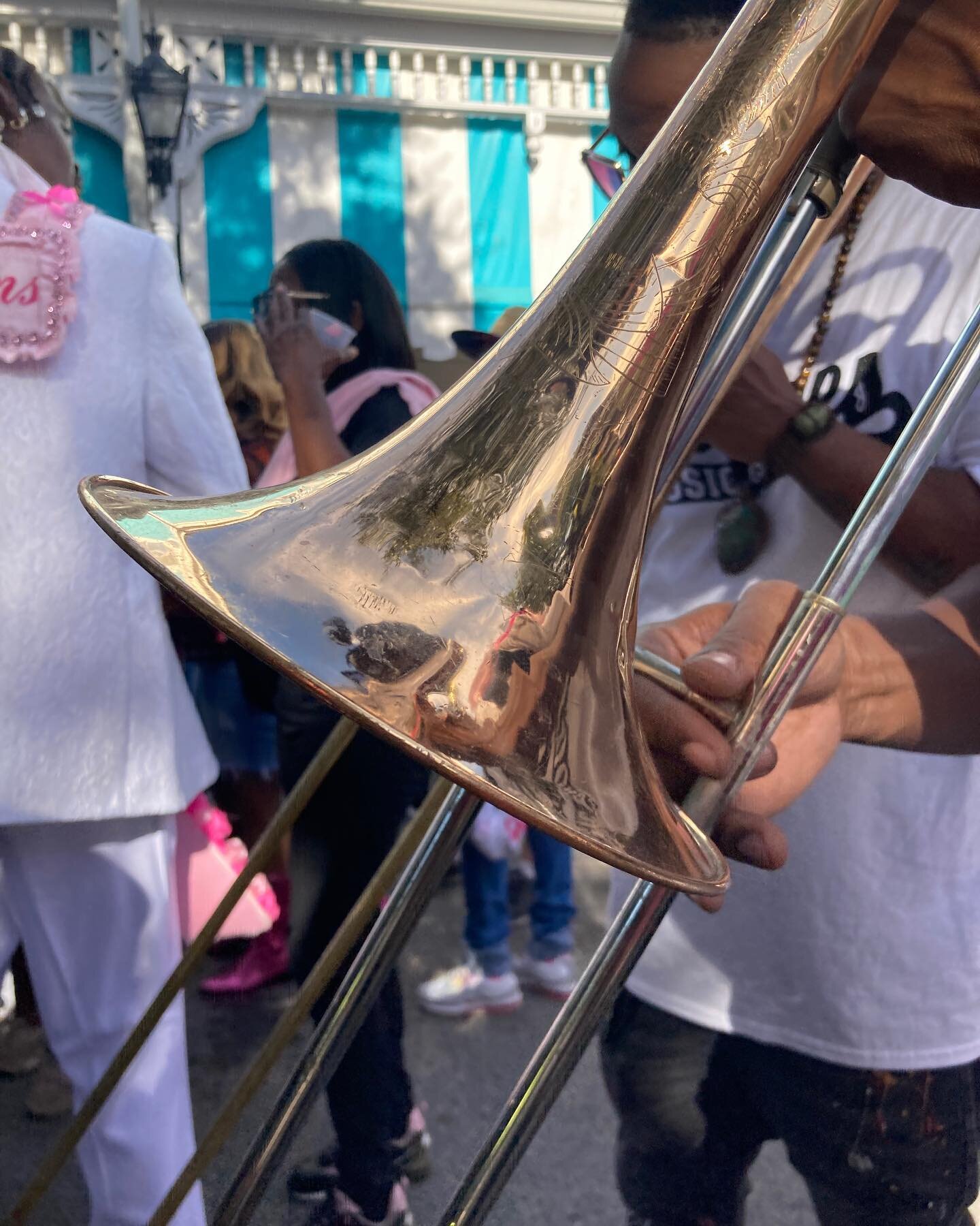 Last weekend&rsquo;s Prince of Wales social aid and pleasure club second line was one for the books. The @stoogesbrassband turned OUT for the club&rsquo;s 95th anniversary on a perfect weather day. Prince of Wales is the only parading club that inclu