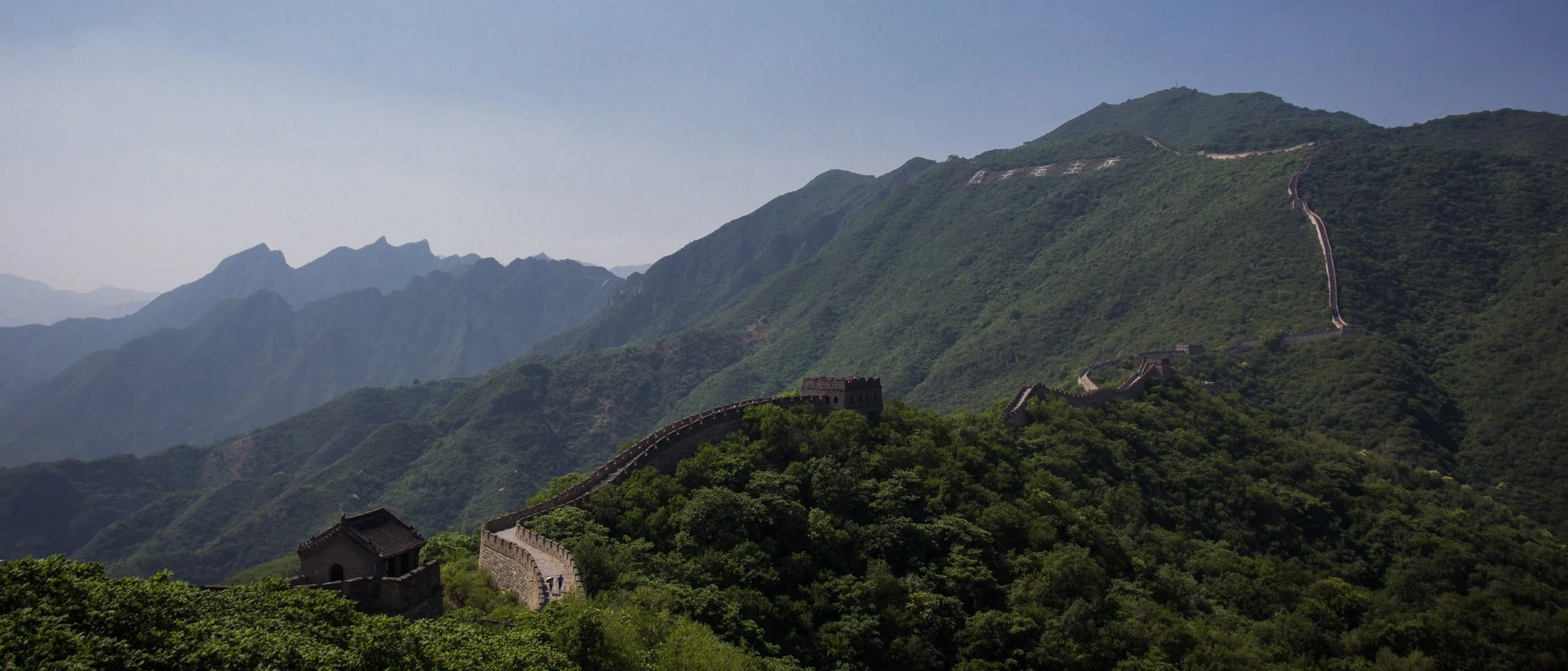 "Wow," I thought as I stood and watched the Great Wall of China. "Some of my ancestors may have died here." Yeah, I'm morbid by nature. Photo by Tony Bertolino .