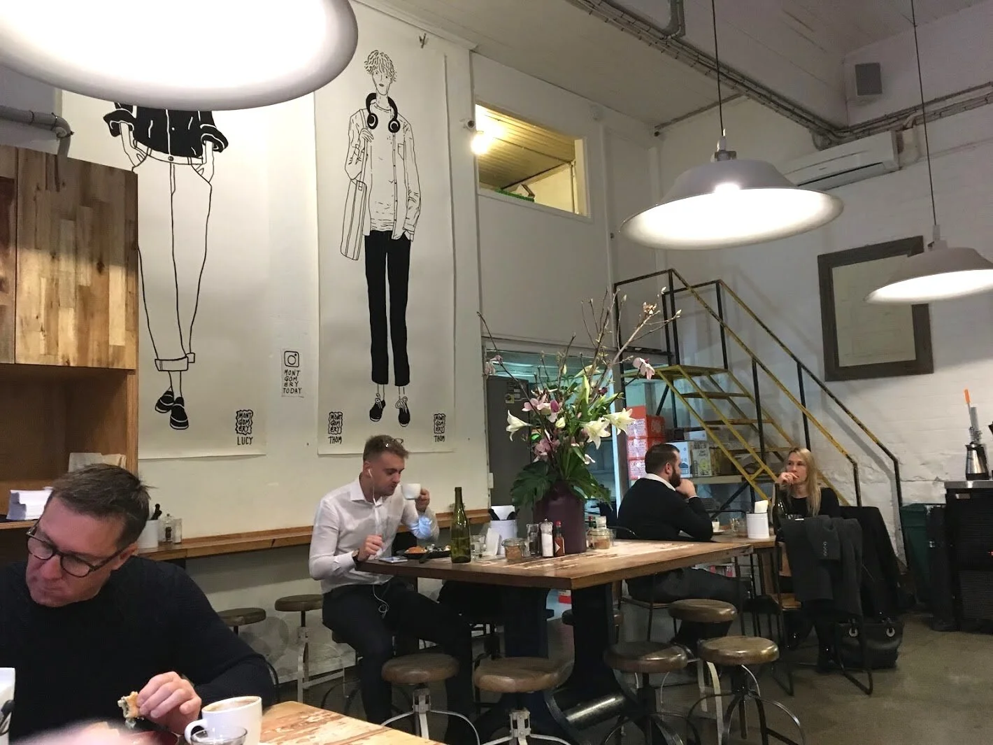 Get your bagels & coffee at Manchester Press.