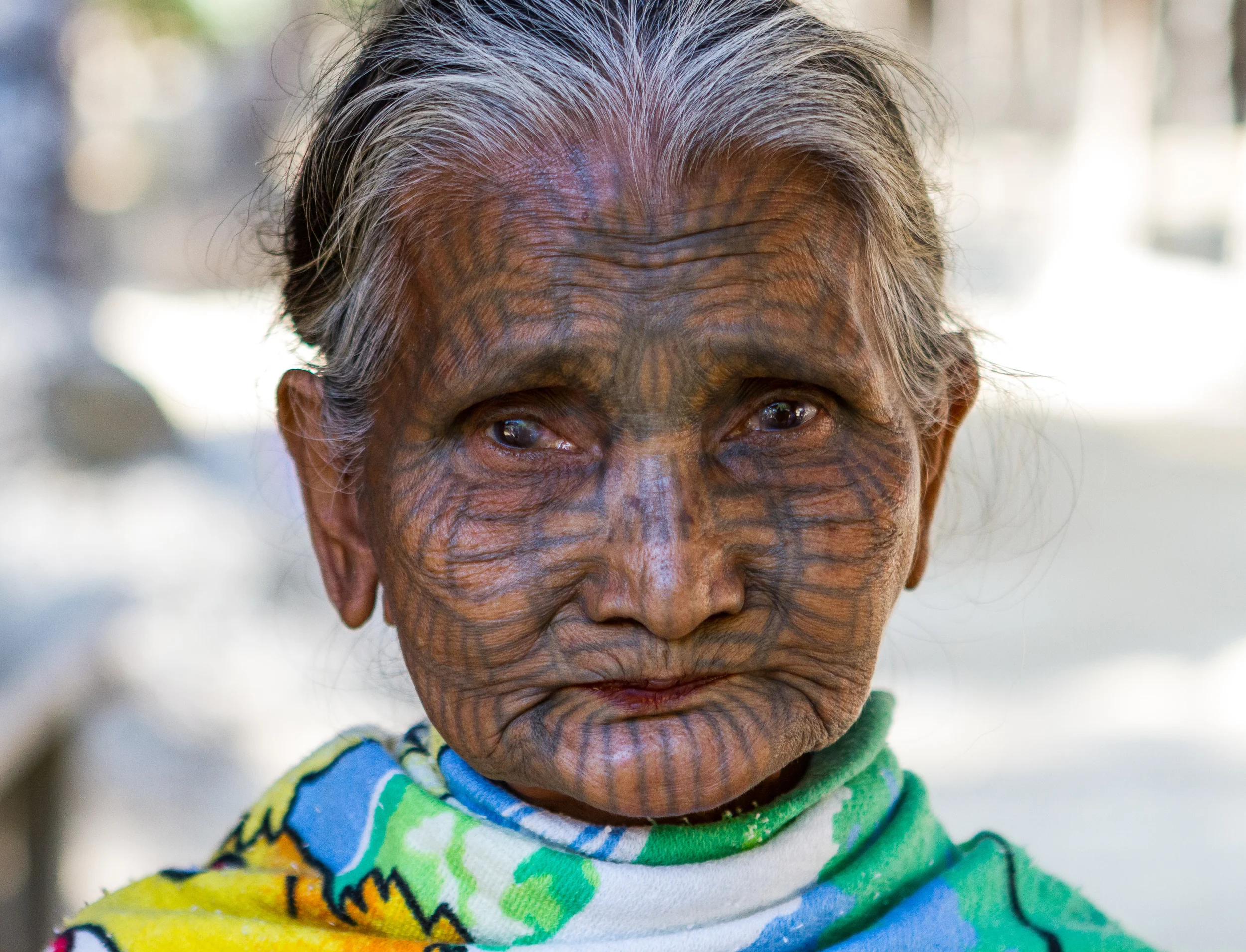 Chin Woman, Burma