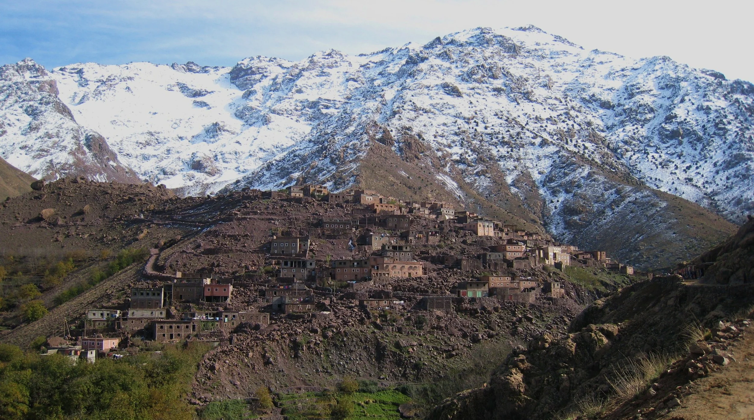 Berber Village, Atlas Mountains, Morocco