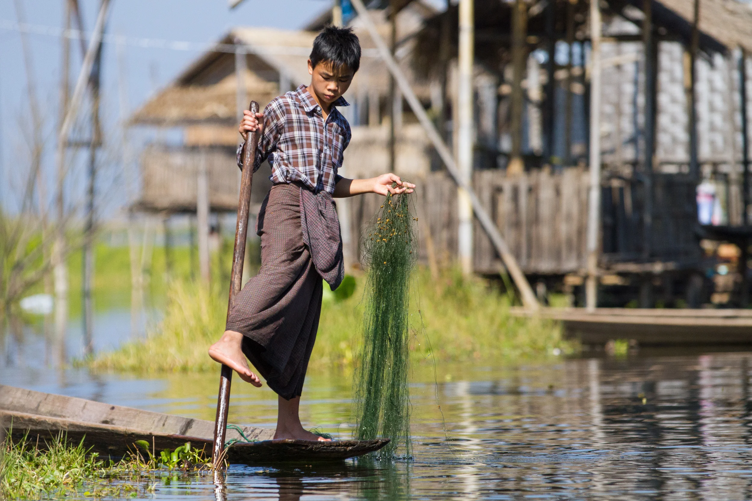 Fishing in Myanmar