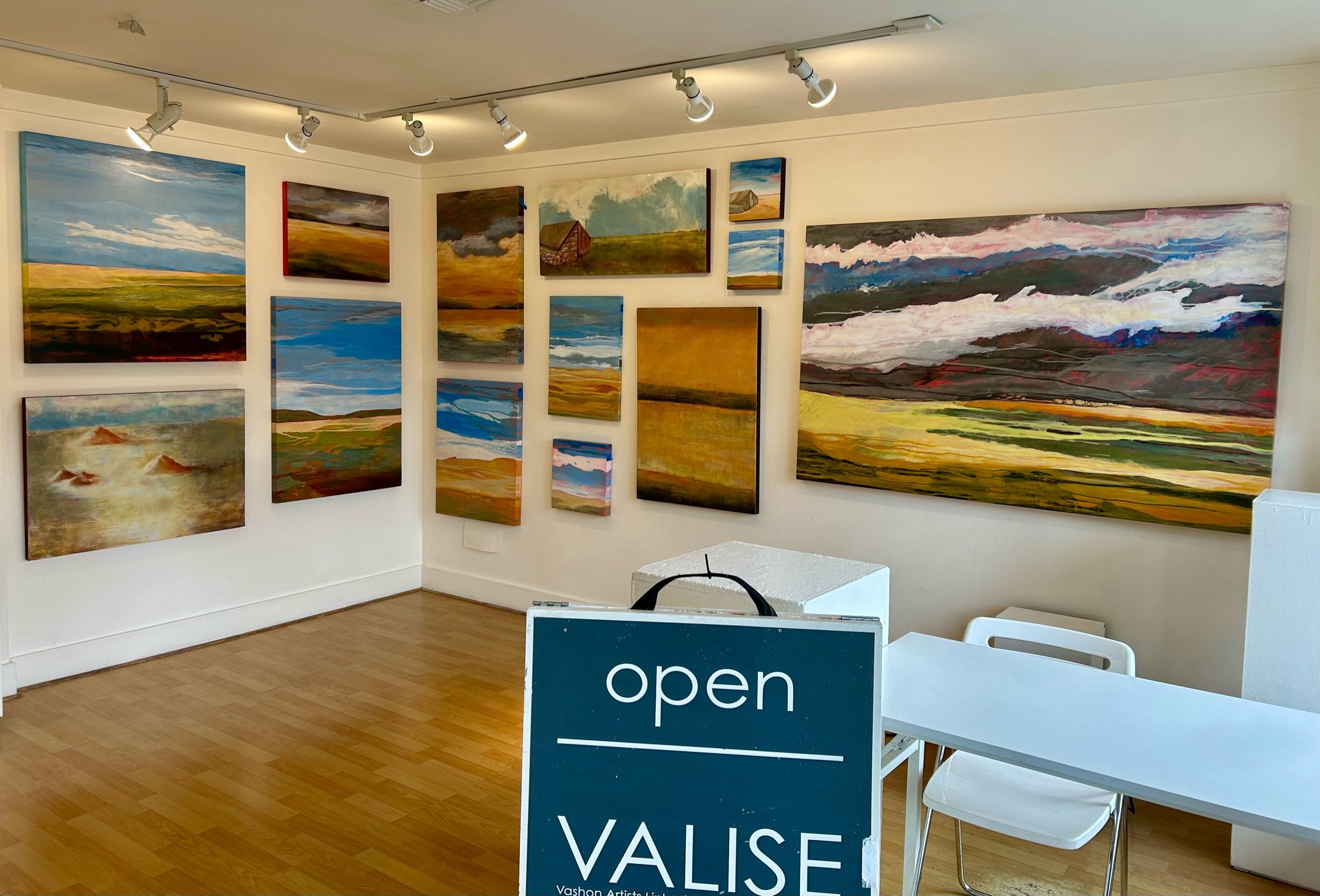 VALISE Gallery will be open Friday 1-9, Sat 10-6, Sun 10-5