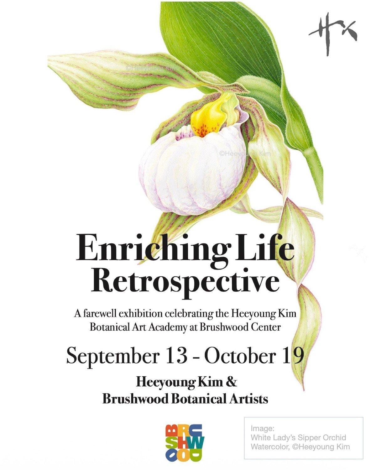 Announcing an Exhibition at Brushwood Center, Riverwoods (Deerfield), IL. 
I am grateful for this farewell exhibition organized by Brushwood Center. I have been privileged with the opportunity to teach my classes in this beautiful setting, meeting so