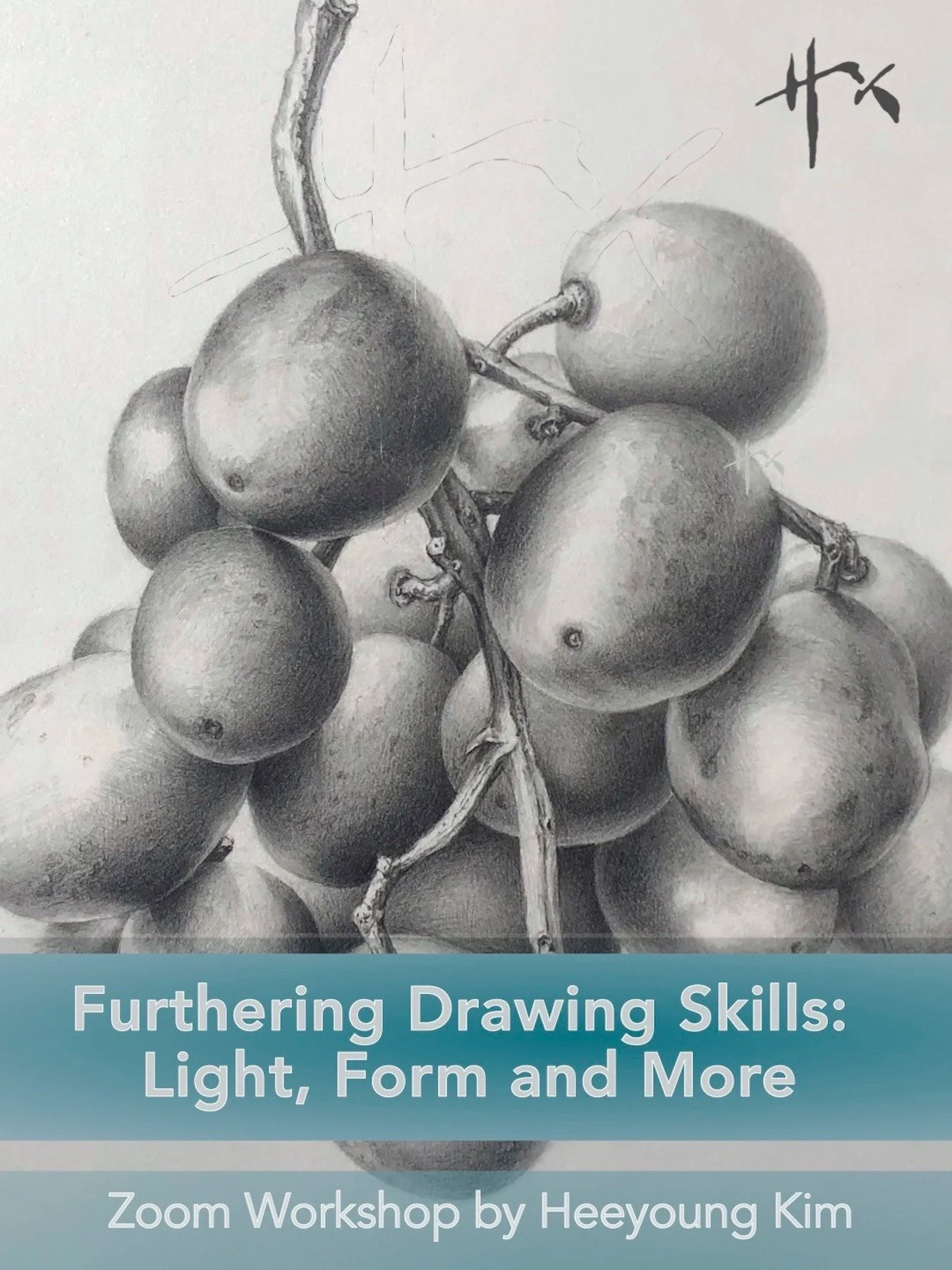 Upcoming: Two Zoom workshops for intermediate level, graphite pencil. Designed for those who want to further drawing skills after getting basic drawing courses. Pencil drawing might sounds simple, but I know how beginner students feel after learning 