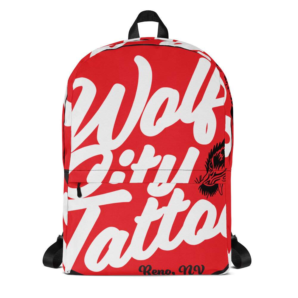 Bachelor opleiding tong Basistheorie Backpack — Wolf City Tattoo