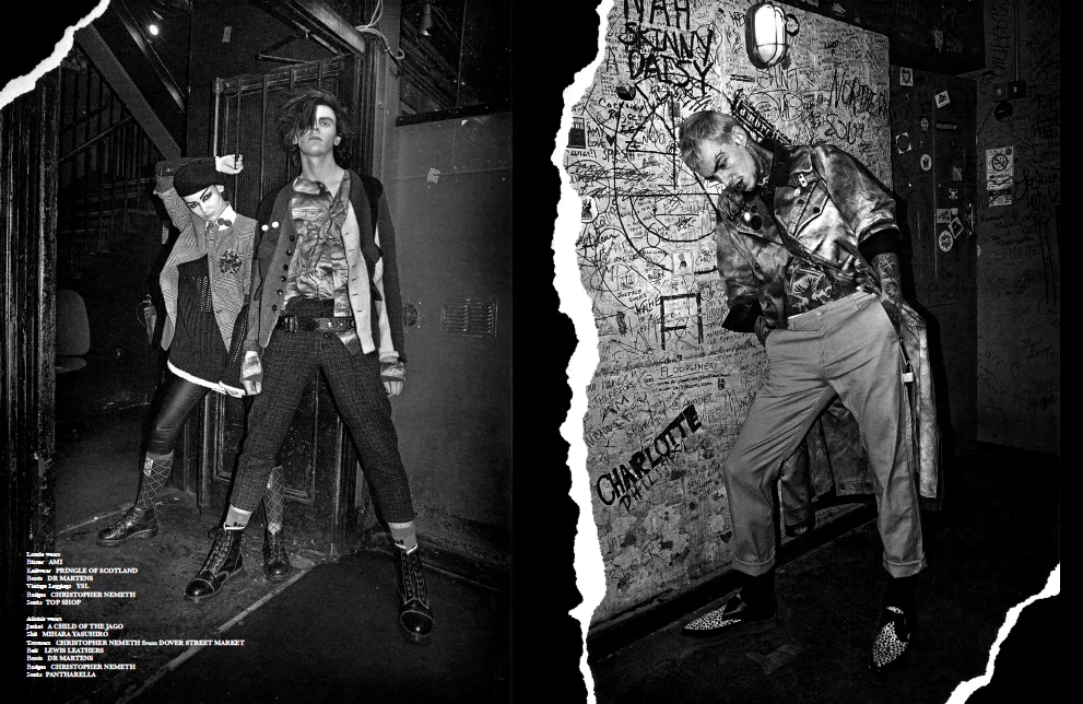 Foxes Magazine. Fashion Ed: Mark Anthony Bradley