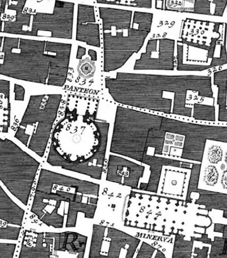 Architectural Drawings The Figure Ground Portico