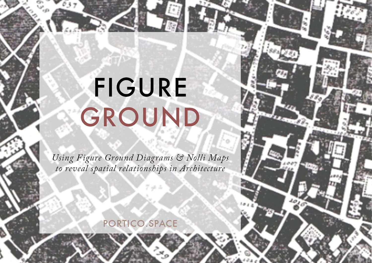 Architectural Drawings | The Figure Ground